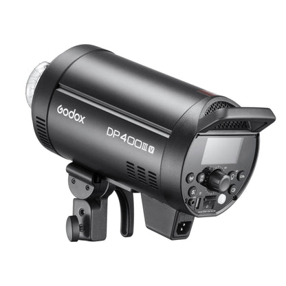 Godox DP400IIIV Mains-Powered Studio Flash Strobe (Back View)