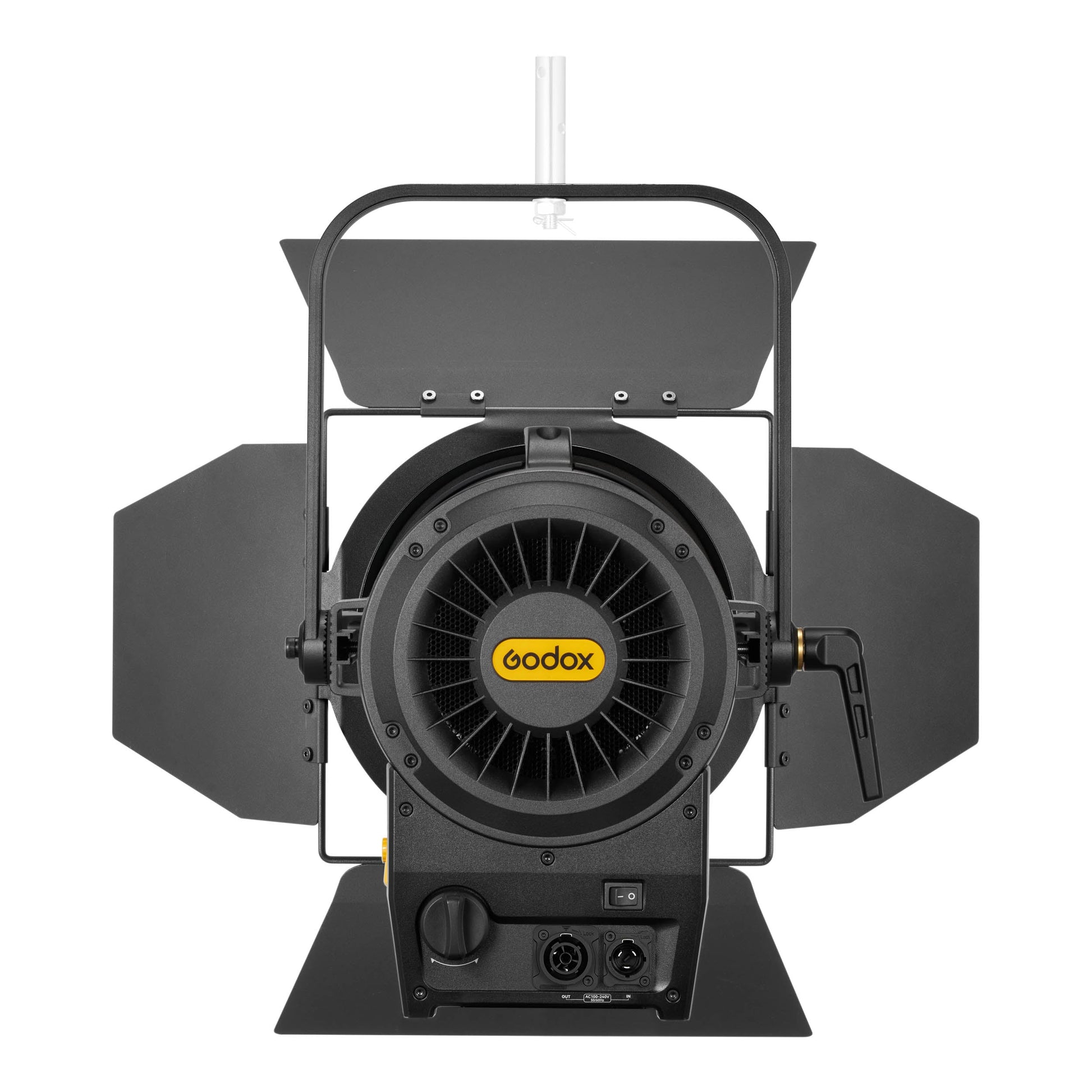 F7-300R RGB Broadcast LED Fresnel Head Back View