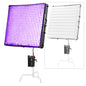 F800R-K2 4'x4' IP54 Ultra-Slim Flexible RGB LED Light Mat Panel