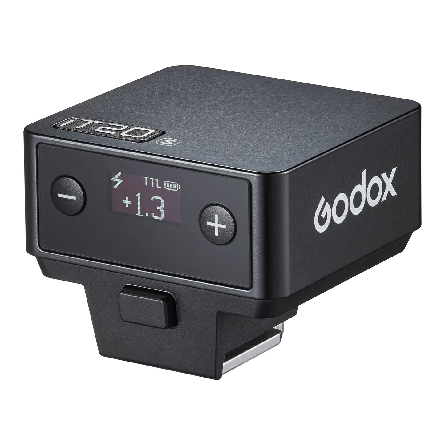 Godox iT20C TTL Mini Flash For Canon Three-Quarter Back View