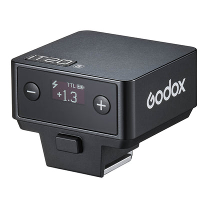 Godox iT20S TTL Mini Flash For Sony Three-Quarter Back View