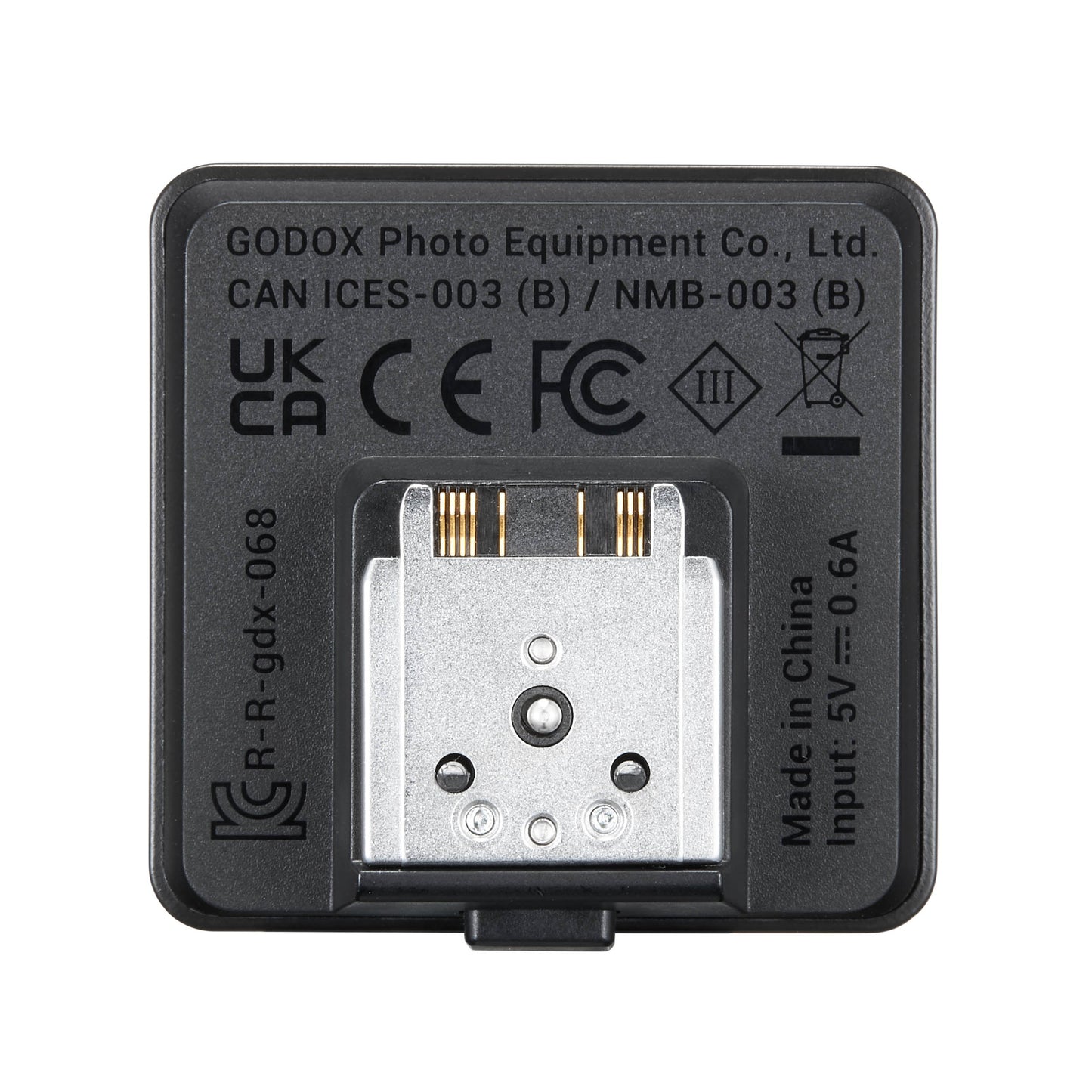 Godox iT20S TTL Mini Flash For Sony Bottom View of Hoe Shoe