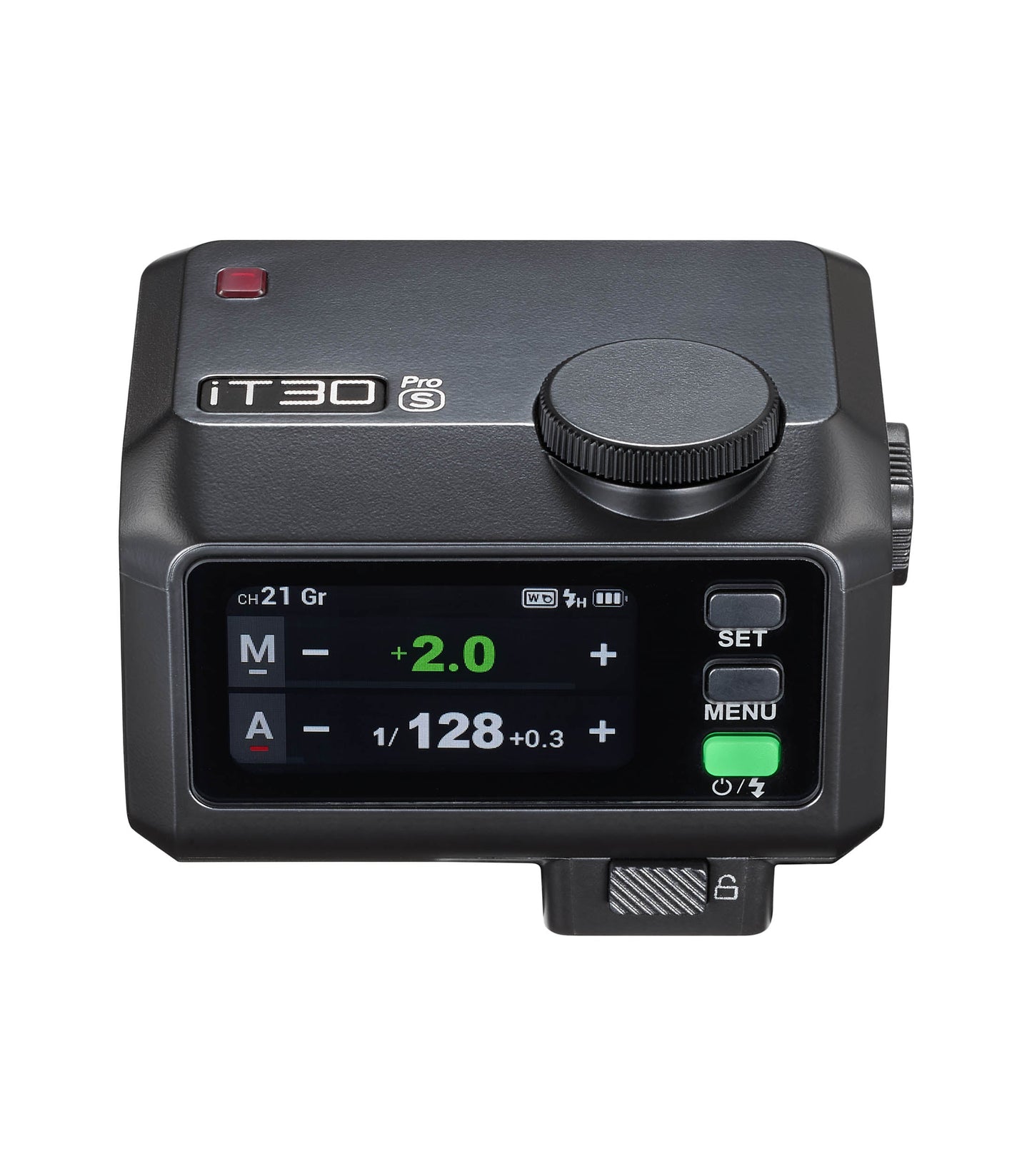 Godox iFLASH iT30 Pro S Mini Speedlite Flash for Sony (Top-Back View)