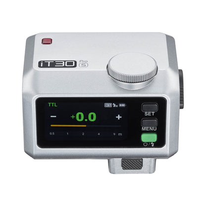 iFLASH iT30Pro Compact TTL Mini Speedlite Flash (Silver)