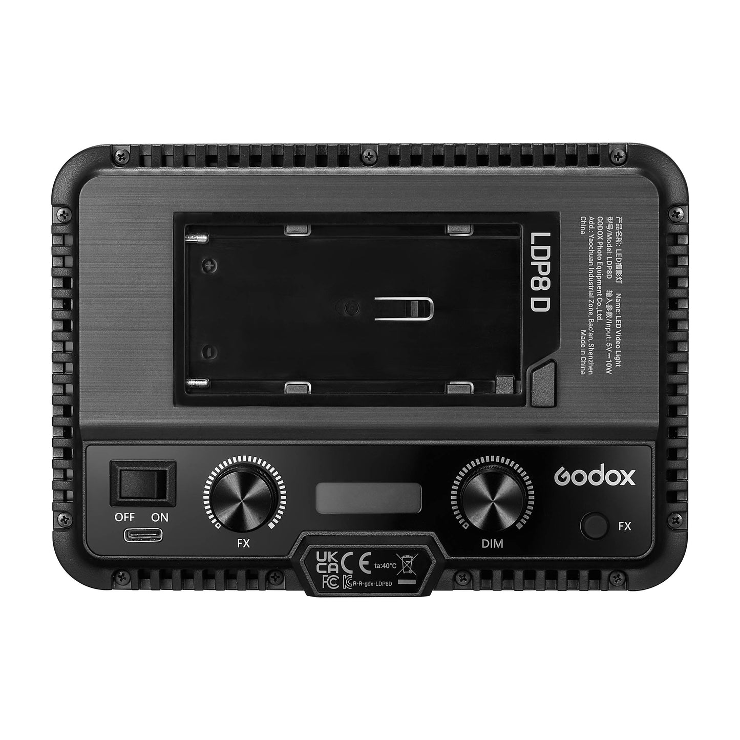 Godox LDP8D Daylight-Balanced On-Camera LED Light
