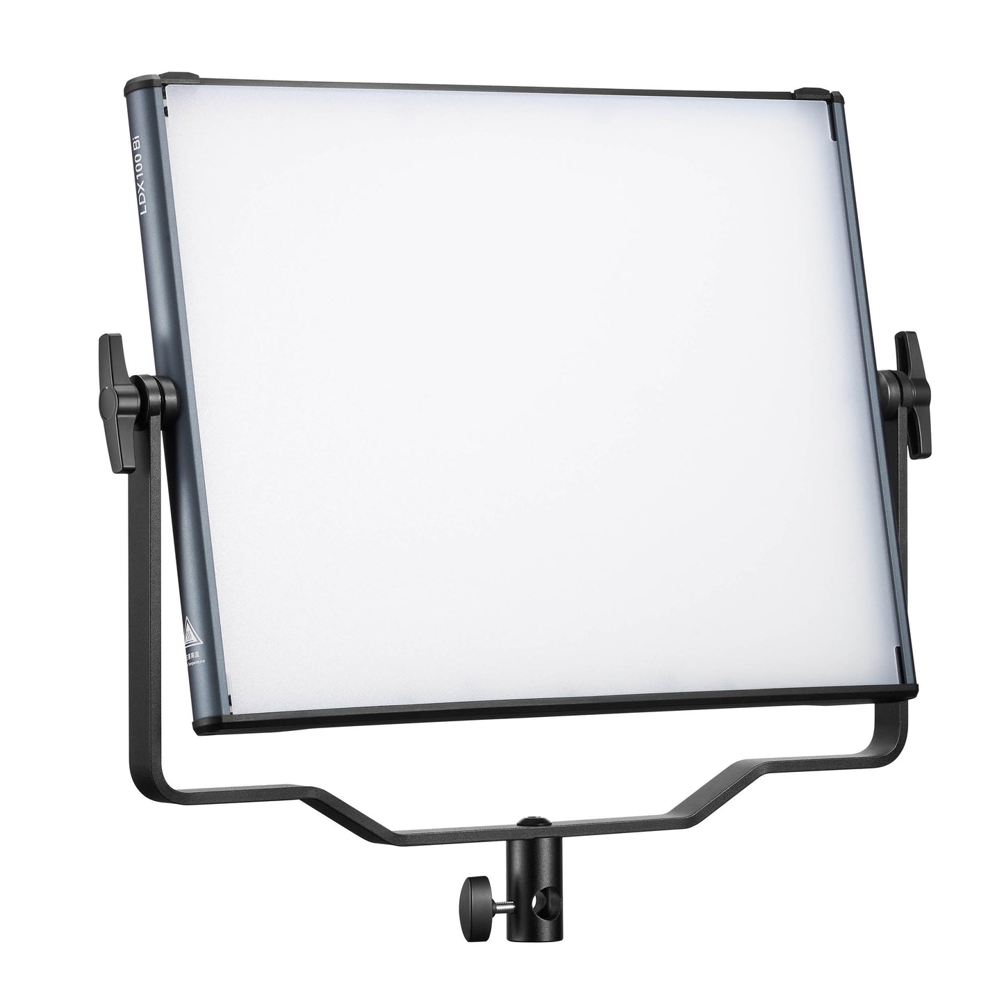 LDX100Bi Bi-Colour LED Square Panel Light & BD-100 Barndoor