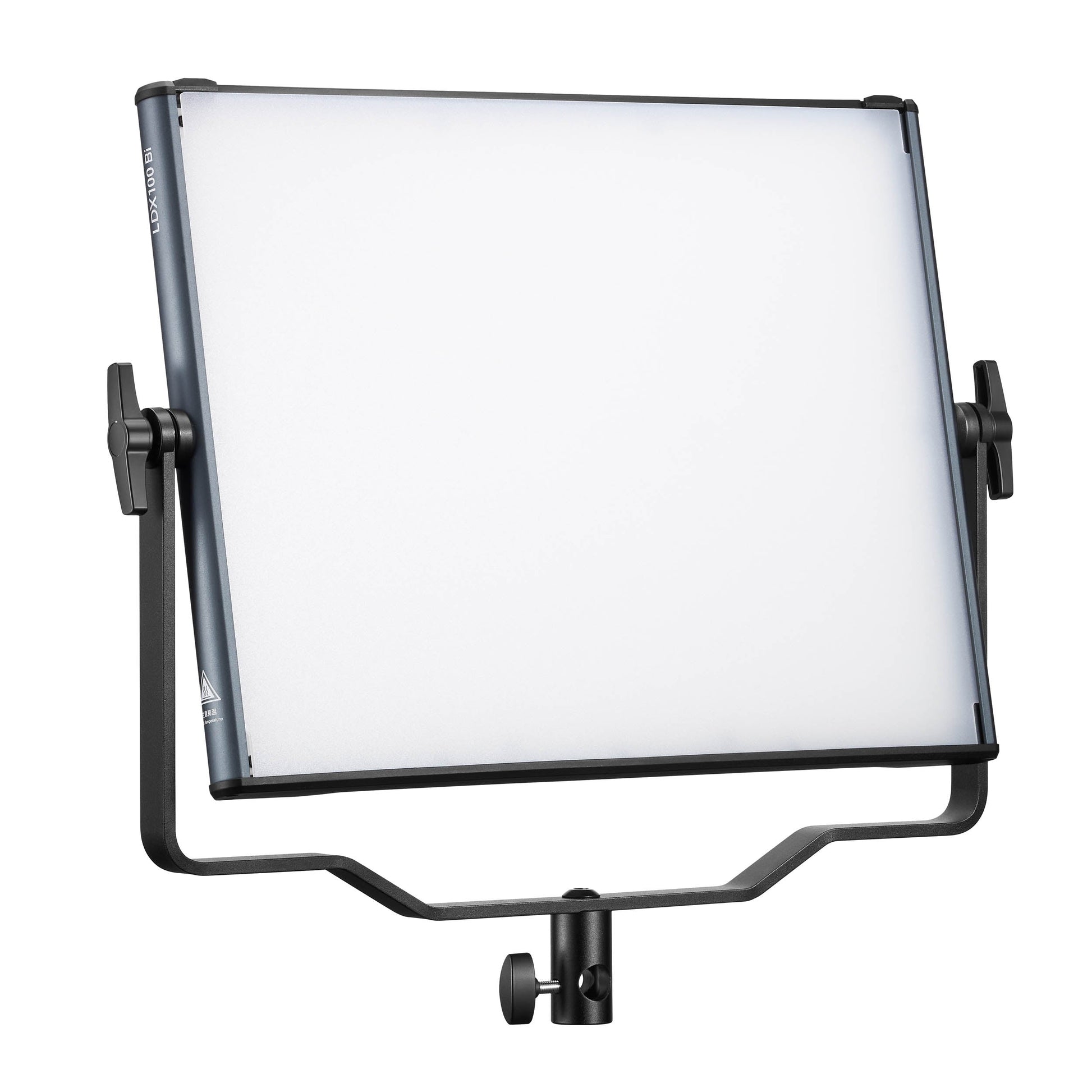 LDX100Bi Bi-Colour LED Square Panel Light & BD-100 Barndoor