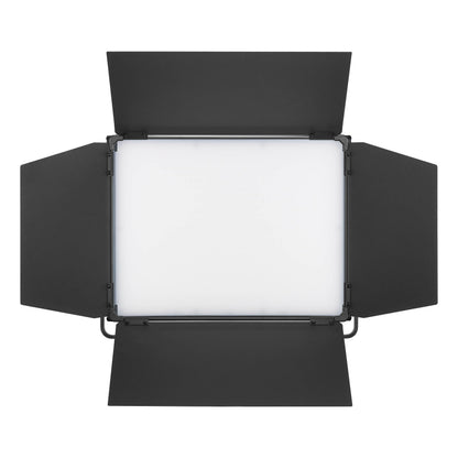 LDX100R RGB LED Photography Panel with BD-100 Barndoor