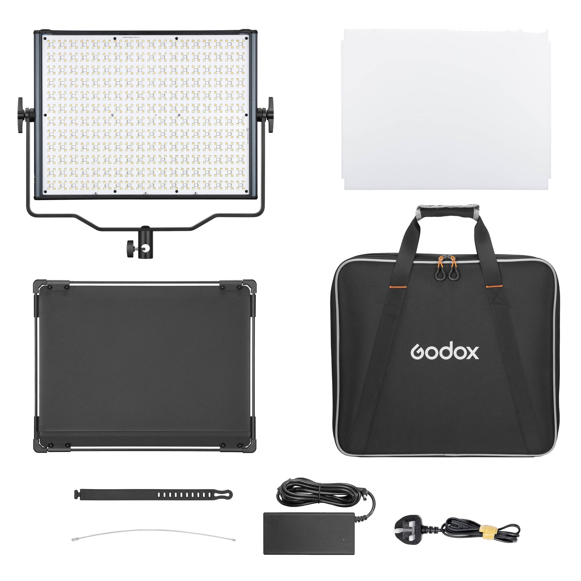 LDX100R RGB LED Photography Panel with BD-100 Barndoor