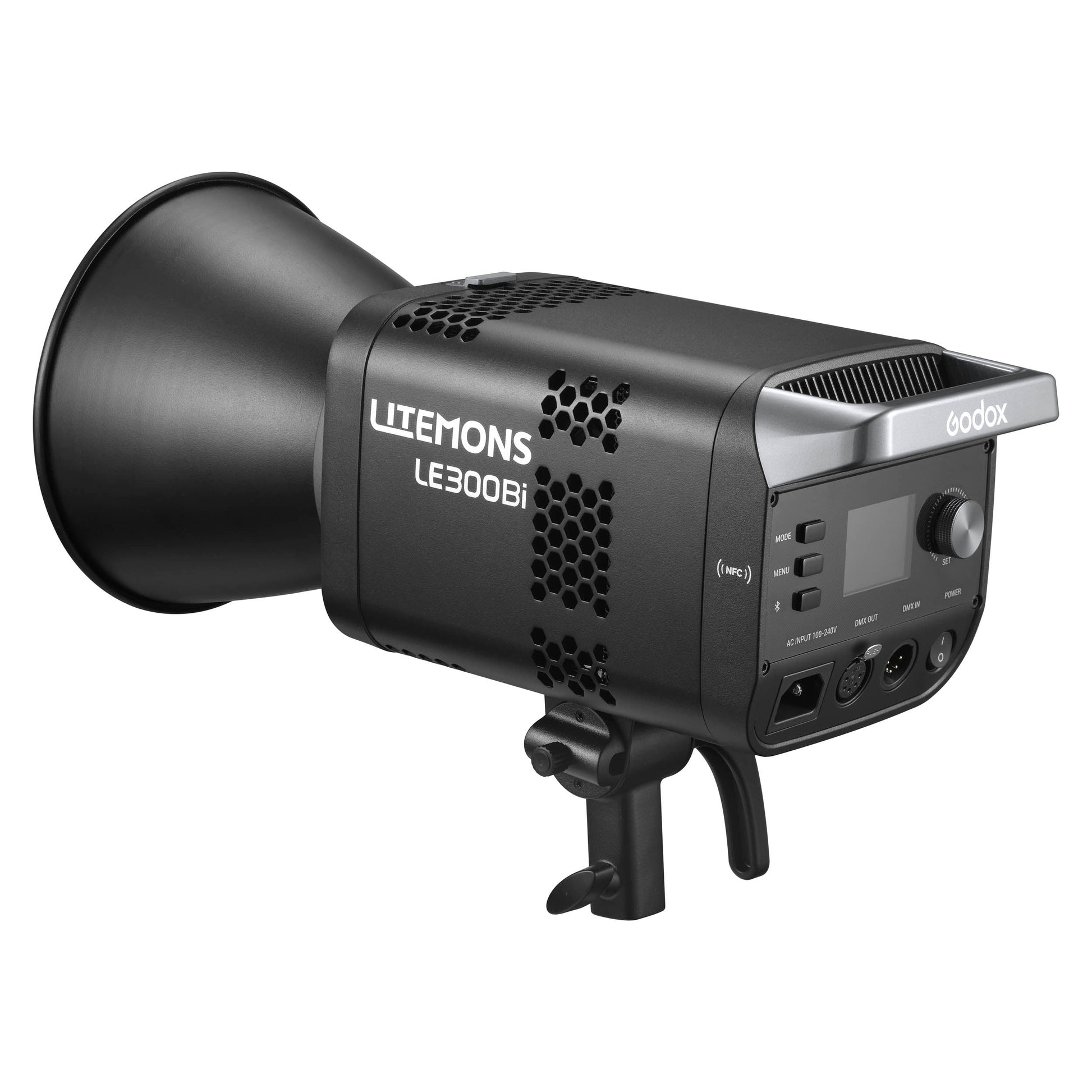 Godox Litemons LA300Bi Mains-Powered COB LED Studio Light Back View
