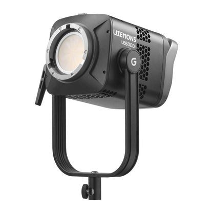 LITEMONS LE600Bi Variable Colour Temperature Bi-Colour COB LED Studio Light (BLACK)