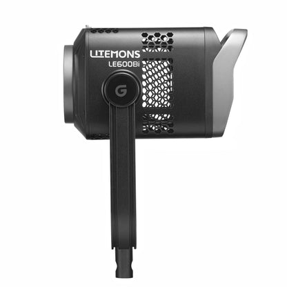 LITEMONS LE600Bi Variable Colour Temperature Bi-Colour COB LED Studio Light (BLACK)