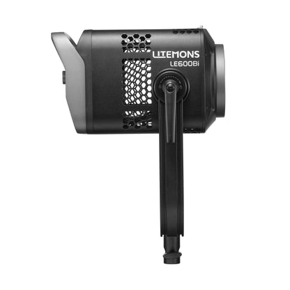 LITEMONS LE600Bi Variable Colour Temperature Bi-Colour COB LED Studio Light (BLACK)
