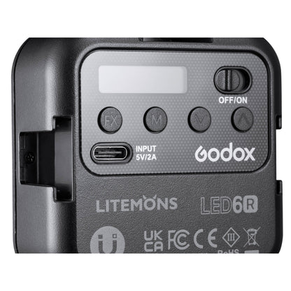 LITEMONS LED6R On-Camera RGB LED Video Light