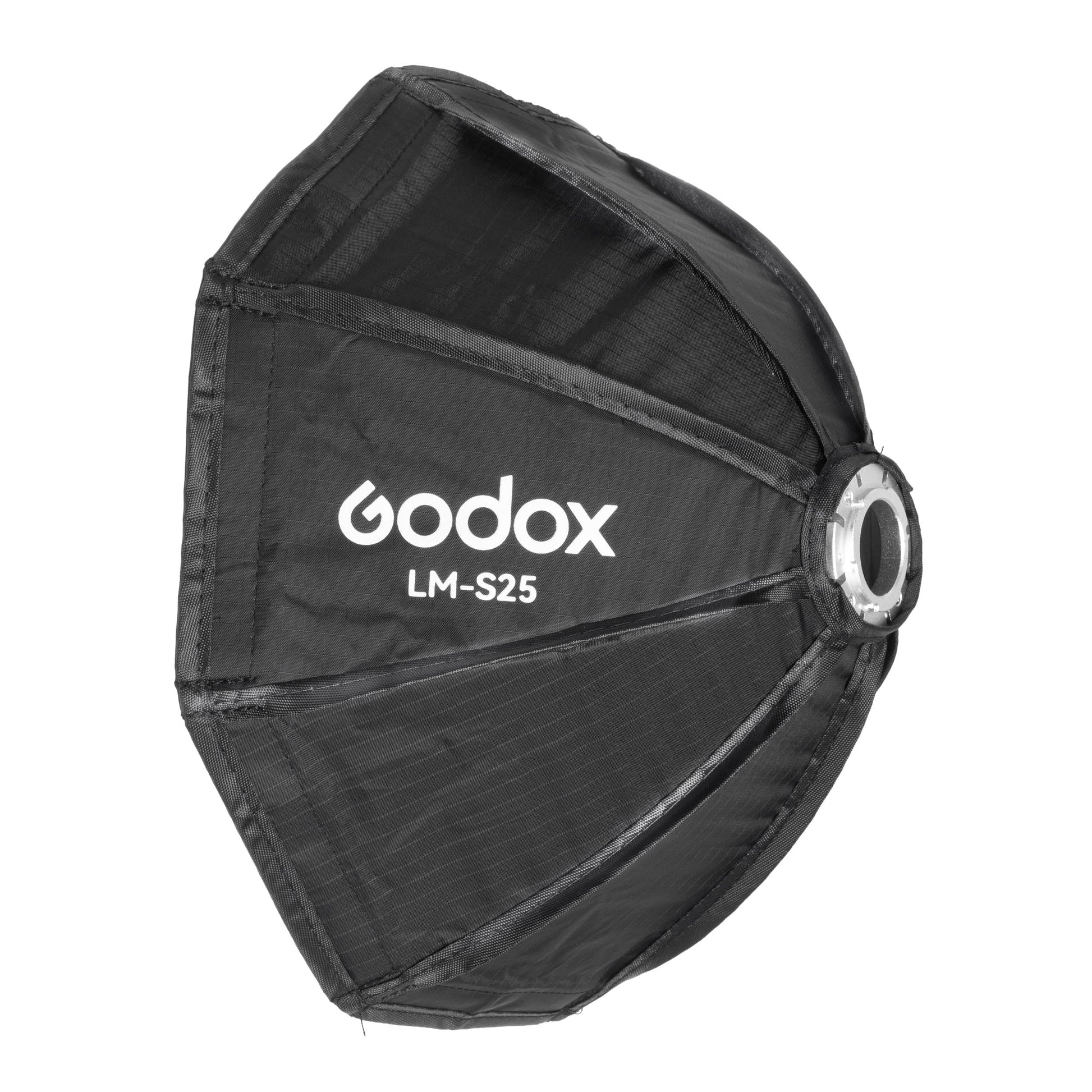 GODOX  LM-S25 Octagonal Softbox For The LUX Master Retro Flash (Three-Quarter Back View)