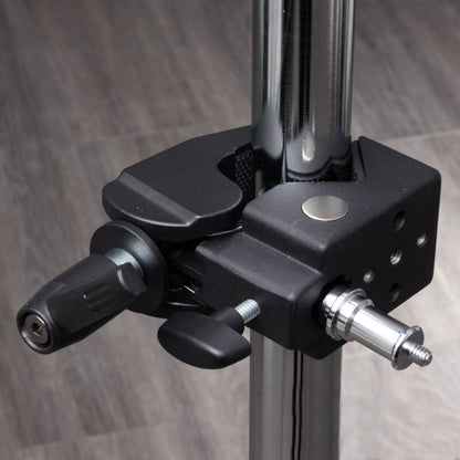 Godox LSA-03 Super Nano Clamp Mounted to a Pole