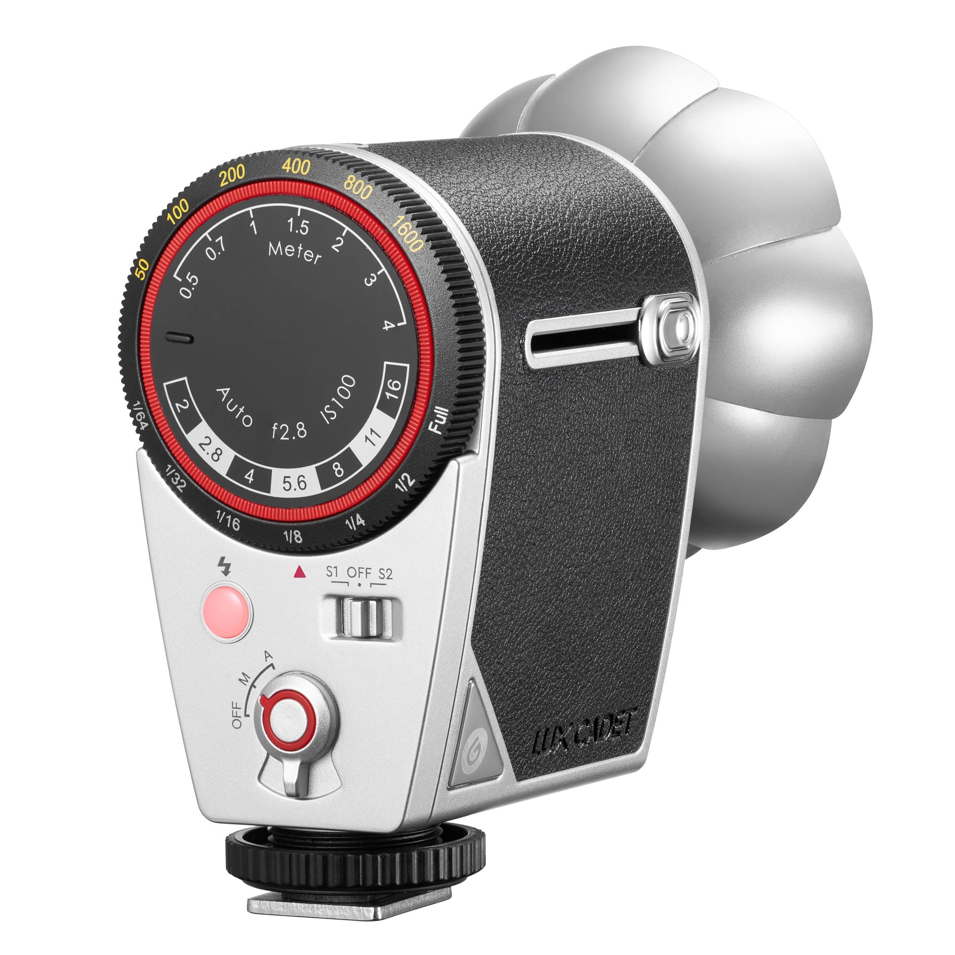 GODOX LIX CADET Compact Vintage Retro-Styled Speedlite Flash (Back View)