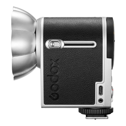 GODOX LIX CADET Compact Vintage Retro-Styled Speedlite Flash (Left Side View)