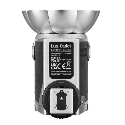 GODOX LIX CADET Compact Vintage Retro-Styled Speedlite Flash (Bottom View)