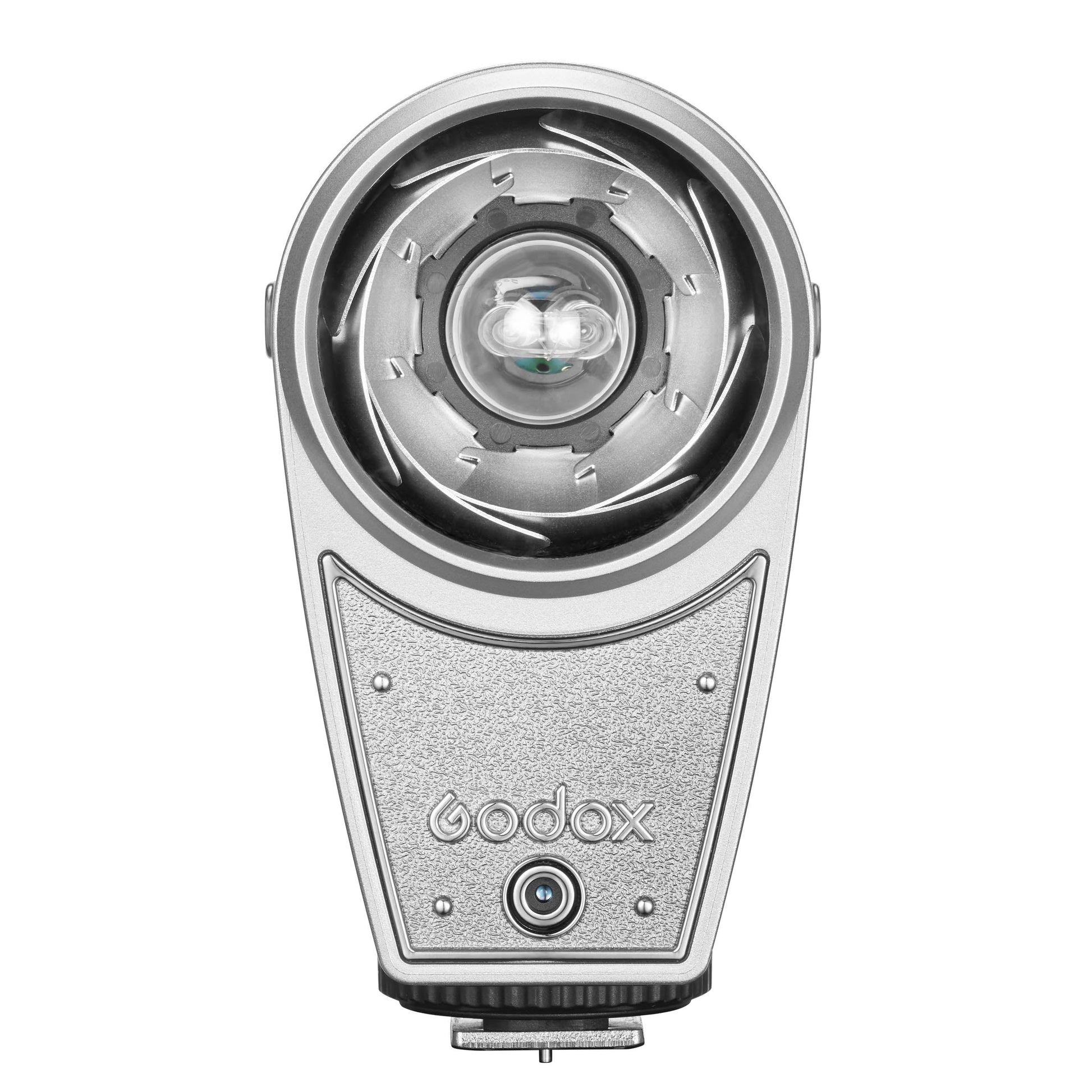 GODOX LIX CADET Compact Vintage Retro-Styled Speedlite Flash (Front View - Closed)