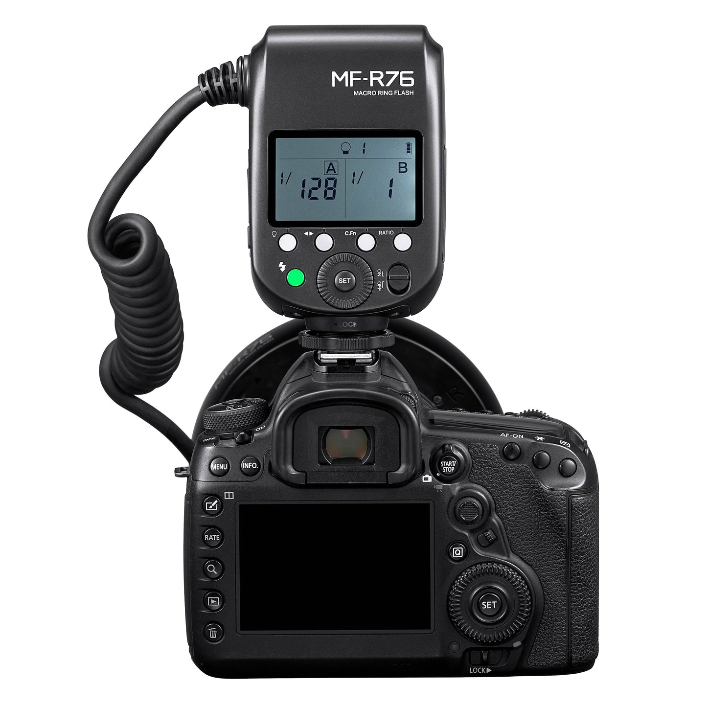 MF-R76 On-Camera Macro Photography Ring Flash
