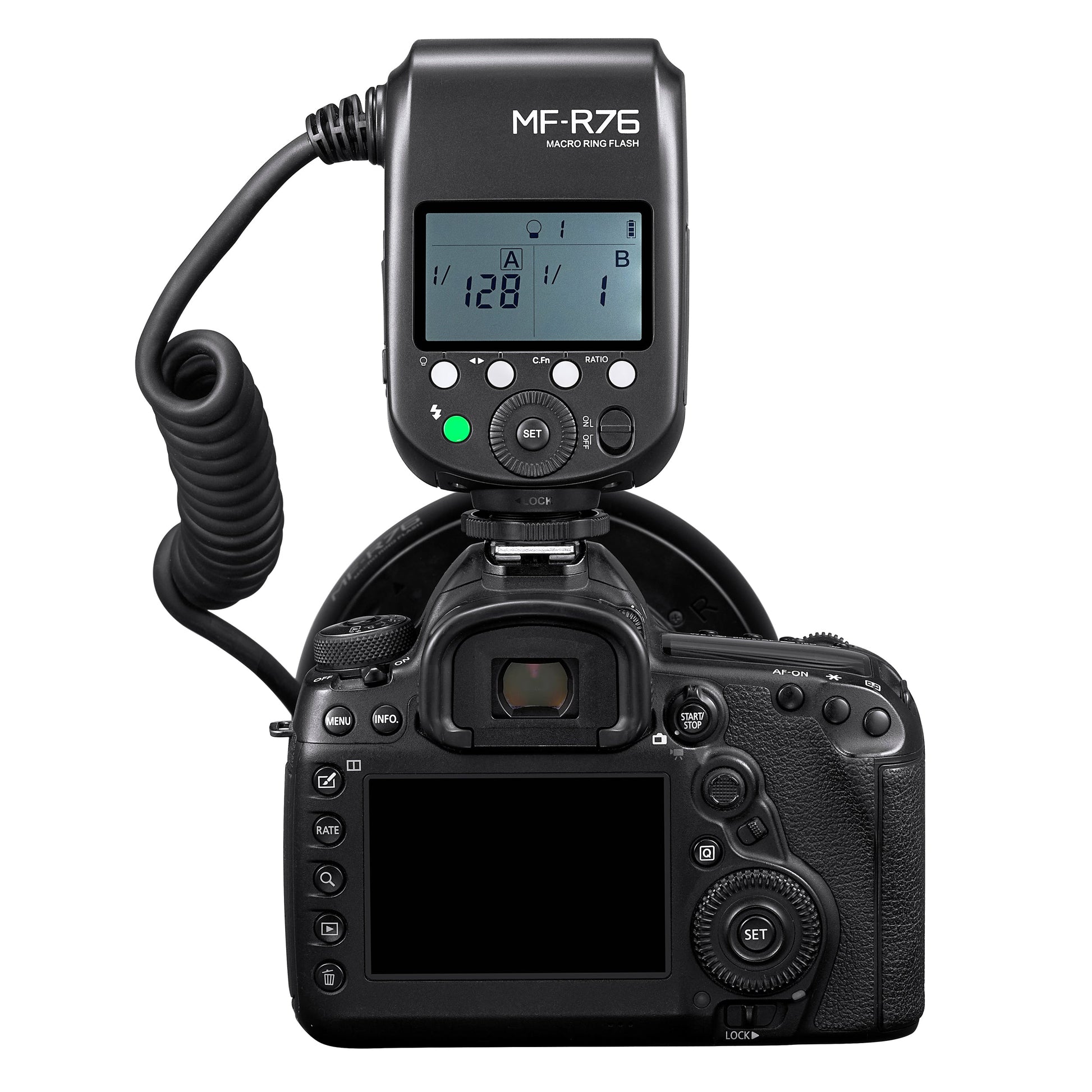 MF-R76 On-Camera Macro Photography Ring Flash