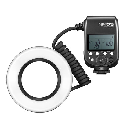 MF-R76 On-Camera Macro Photography Ring Flash