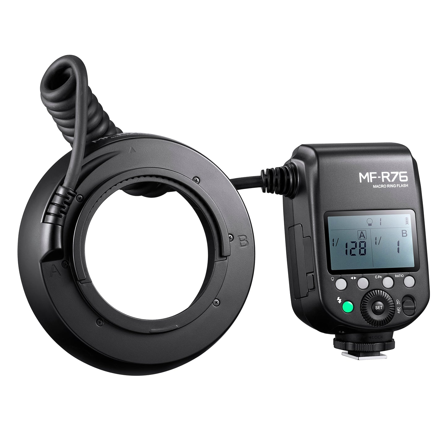 MF-R76 On-Camera Macro Photography Ring Flash