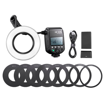MF-R76 On-Camera Macro Photography Ring Flash