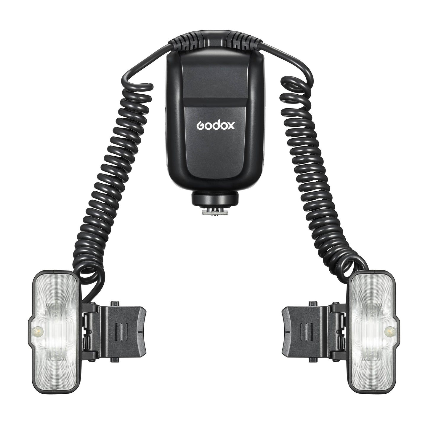 Godox MF-T76 Twin-Head Macro Flash Front View