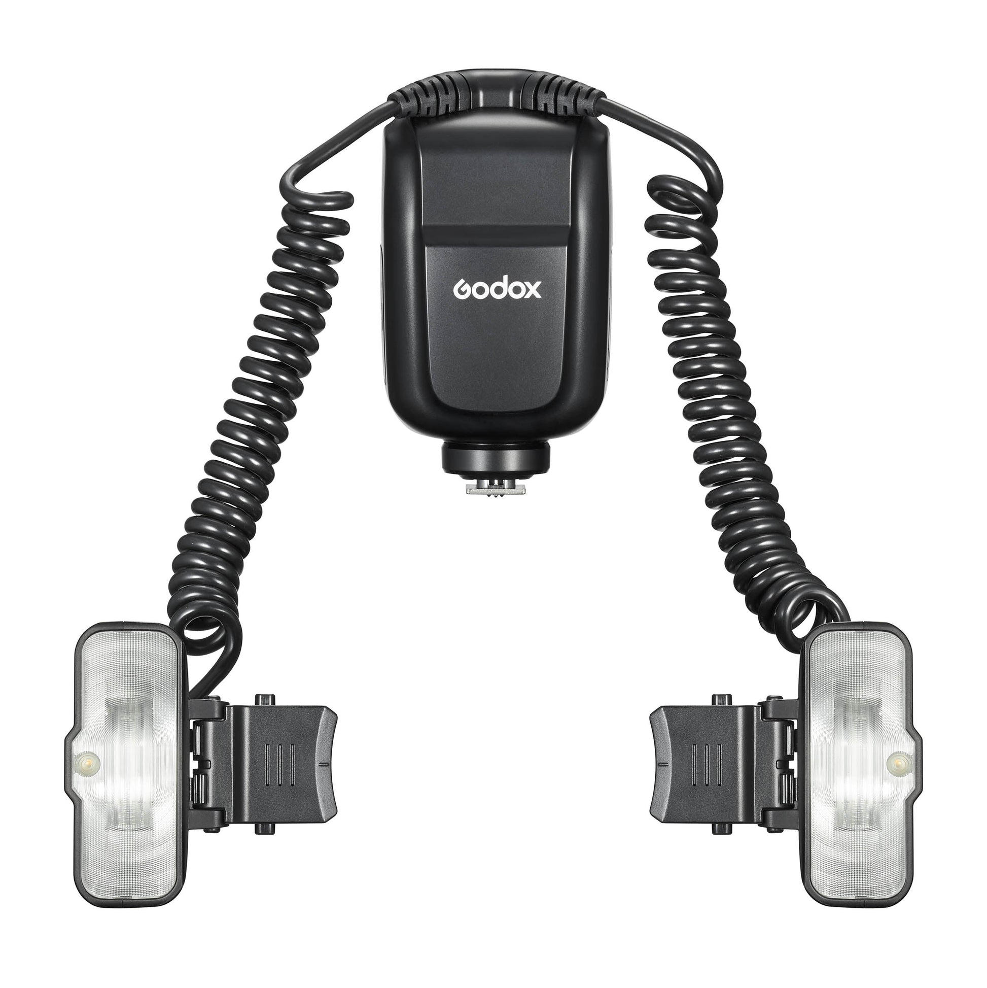 Godox MF-T76 Twin-Head Macro Flash Front View