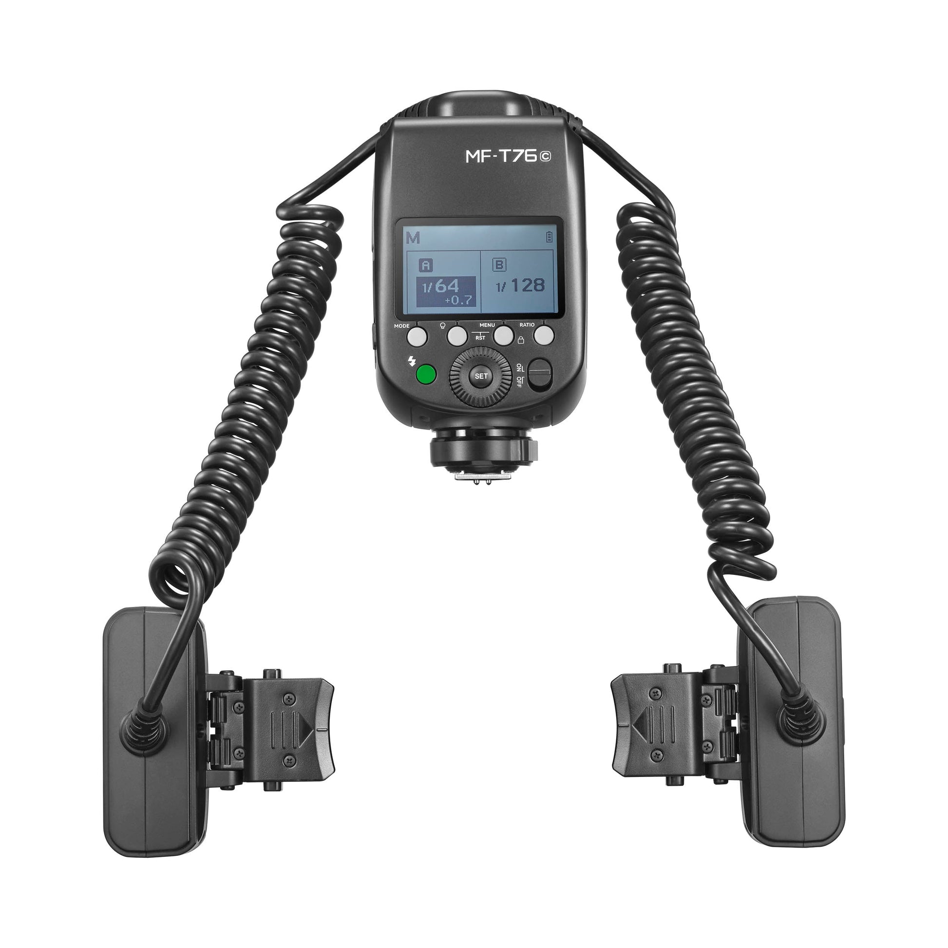 Godox MF-T76 Twin-Head Macro Flash back view