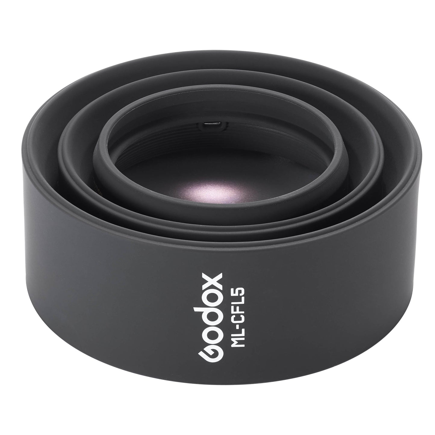 Godox ML-CFL5 Collapsible Silicone Fresnel Lens Fully-Collapsed facing downwards