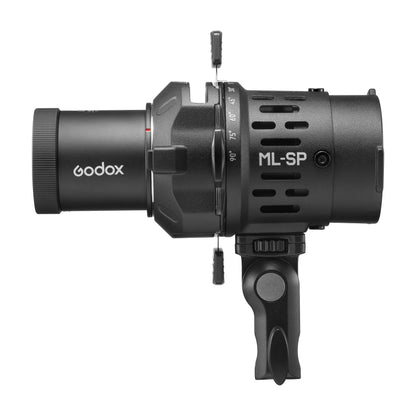 Godox ML-SP36 Projection Attachment for Godox ML-Series (Left Side View)