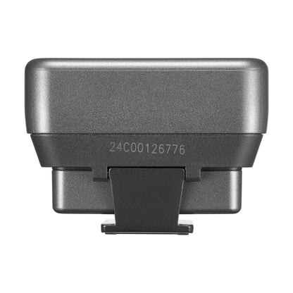 Godox Magic XT1 Wireless Mic System Receiver with Transmitters attached for charging