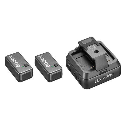 Godox Magic XT1 Wireless Microphone and Speaker System Receiver with two transmitters