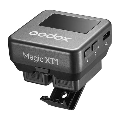  Magic XT1 Wireless Mic System Receiver with Transmitters attached for charging