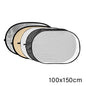 Godox RFT07-100150 100x150cm 5in1 Reflector - Showing all Five surfaces