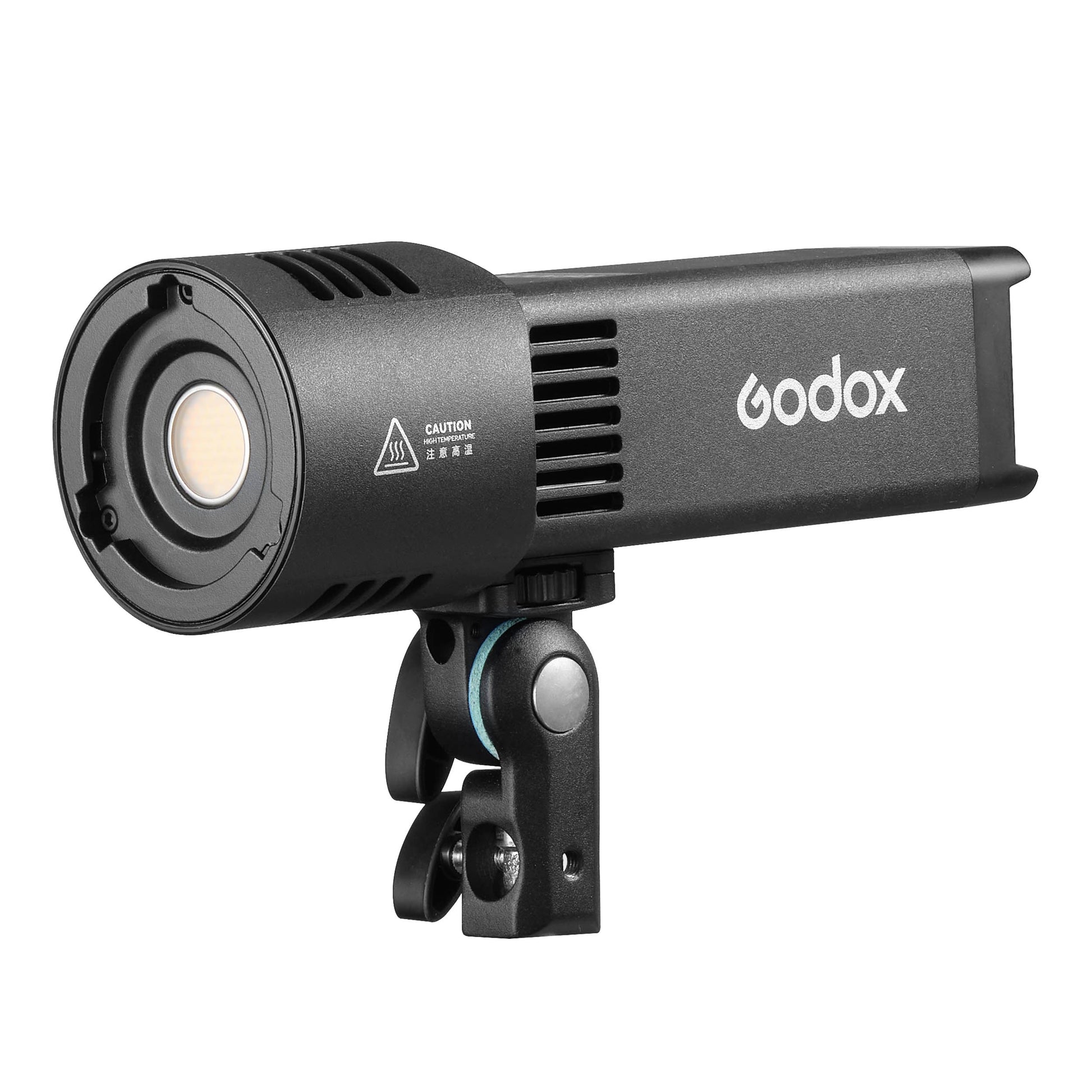 Godox  RS100Bi Compact B-Colour LED Battery-Powered studio light on a white background Without Lens Reflector