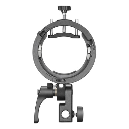 Godox S3 S-Type speedlite Flash Bracket Front View with Spacer Block Removed