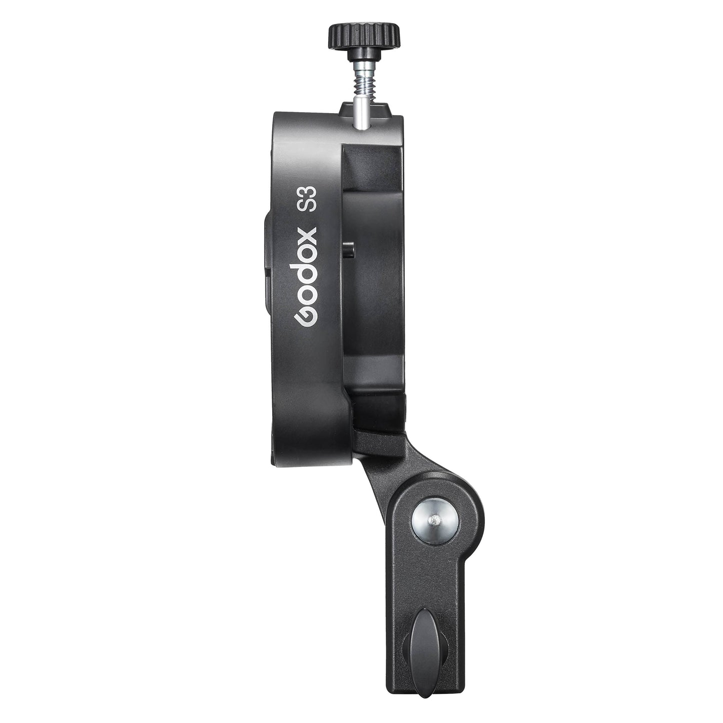 Godox S3 S-Type speedlite Flash Bracket Left Side View