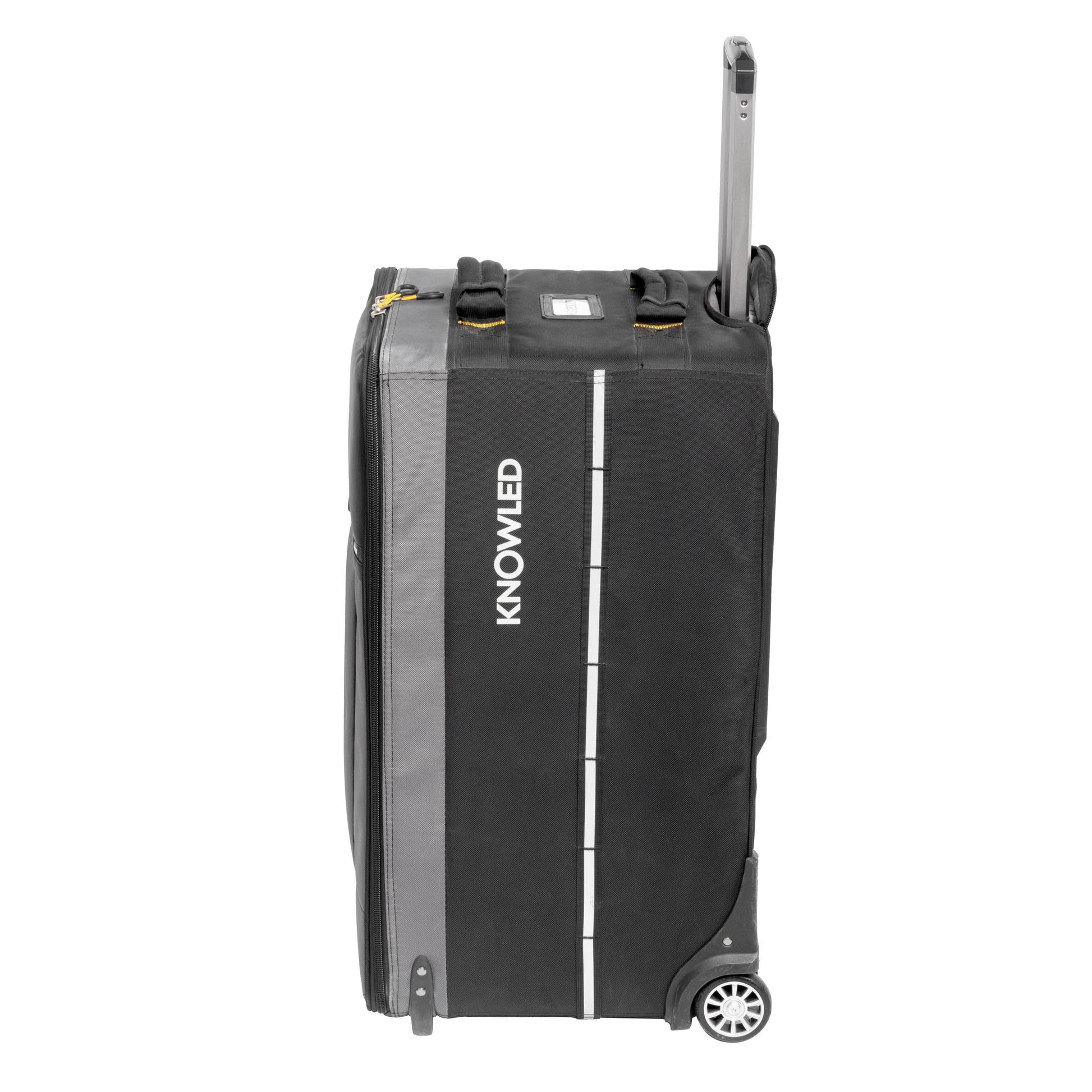 Godox SC01 Soft Case for the KNOWLED MG1200Bi Side View with Pull handle extended