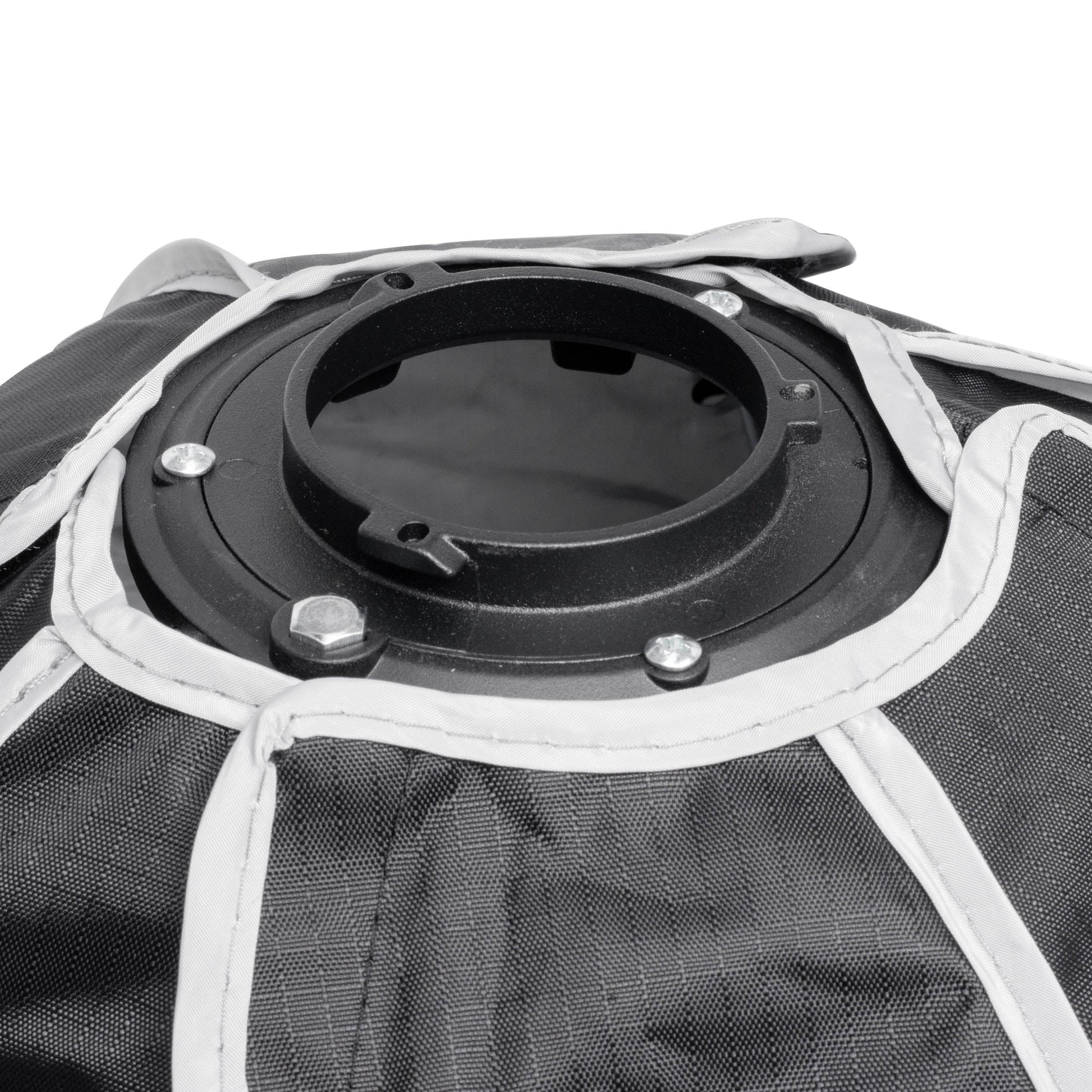 Godox SP1 1' Octagonal Softbox for the RS60-Series and KNOWLED  MS60-Seires - Close-Up of Speedring Fitting