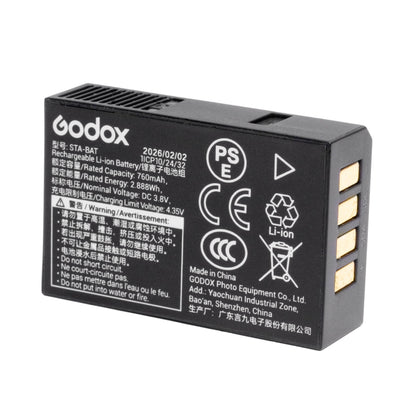 Godox STA-BAT Battery on a white background