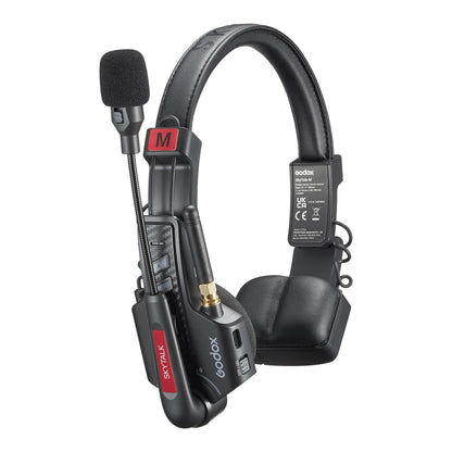 Godox SkyTalk 11S Full-Duplex 1.9GHz Master Headset With on-Ear Foam Pad