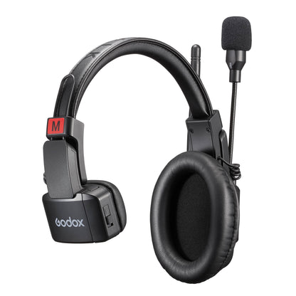 A Godox SkyTalk Air Master Headset on a White Background