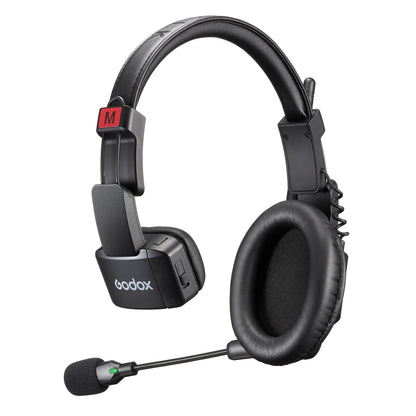 A Godox SkyTalk Air Master Headset on a White Background