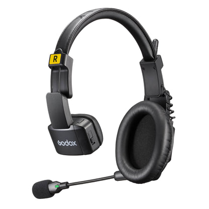 A Godox SkyTalk Air Remote Headset on a White Background