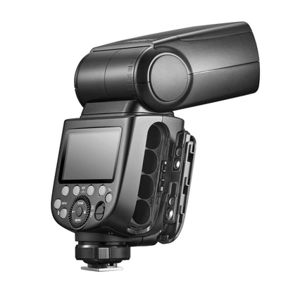 Godox TT685II speedlite with Battery Door open