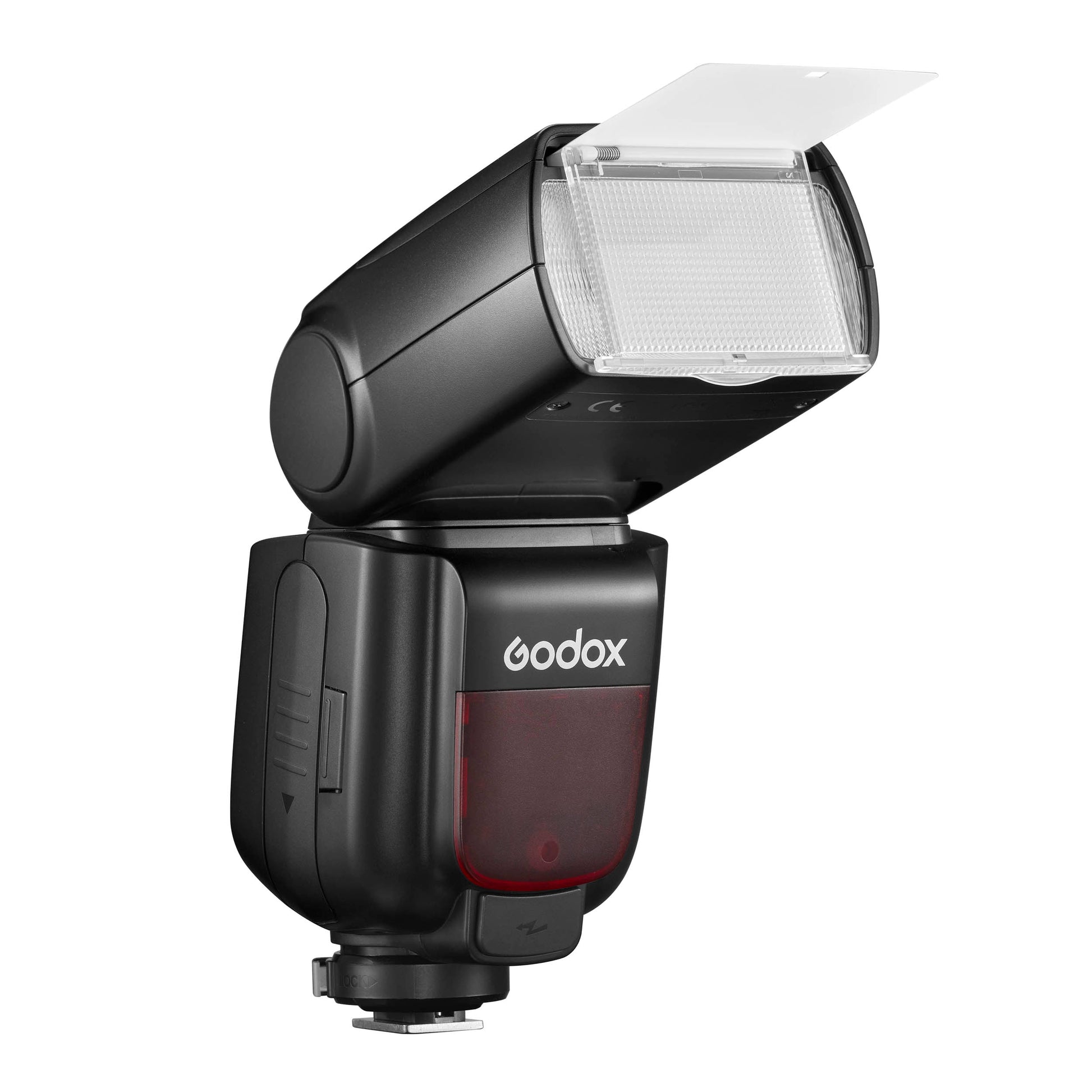 Godox TT685II AA Battery-Powered TTL Speedlite Flash for Fuji With Bounce card and Wide angle diffuser out)
